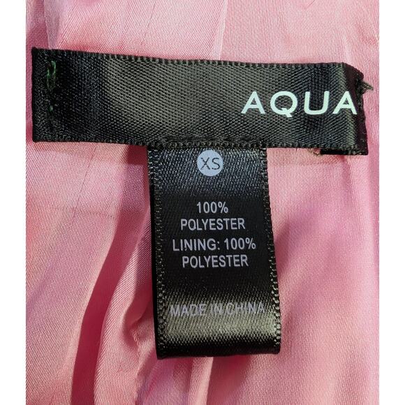 Aqua Pink Gold Tweed Double Breasted Blazer Jacket Size XS - Picture 8 of 9